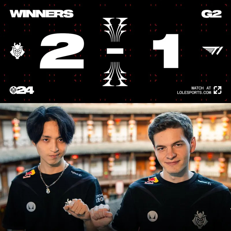 #G2团灭T1##Faker的状态# G2全线发力暴打T1拿下赛点,G2这把不止