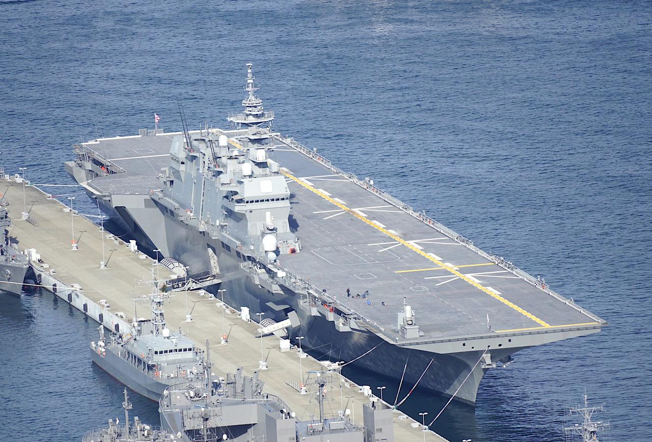 日本海自“加贺”号母港位于广岛县吴基地——这座曾诞生“大和”号的“军舰摇篮”，现