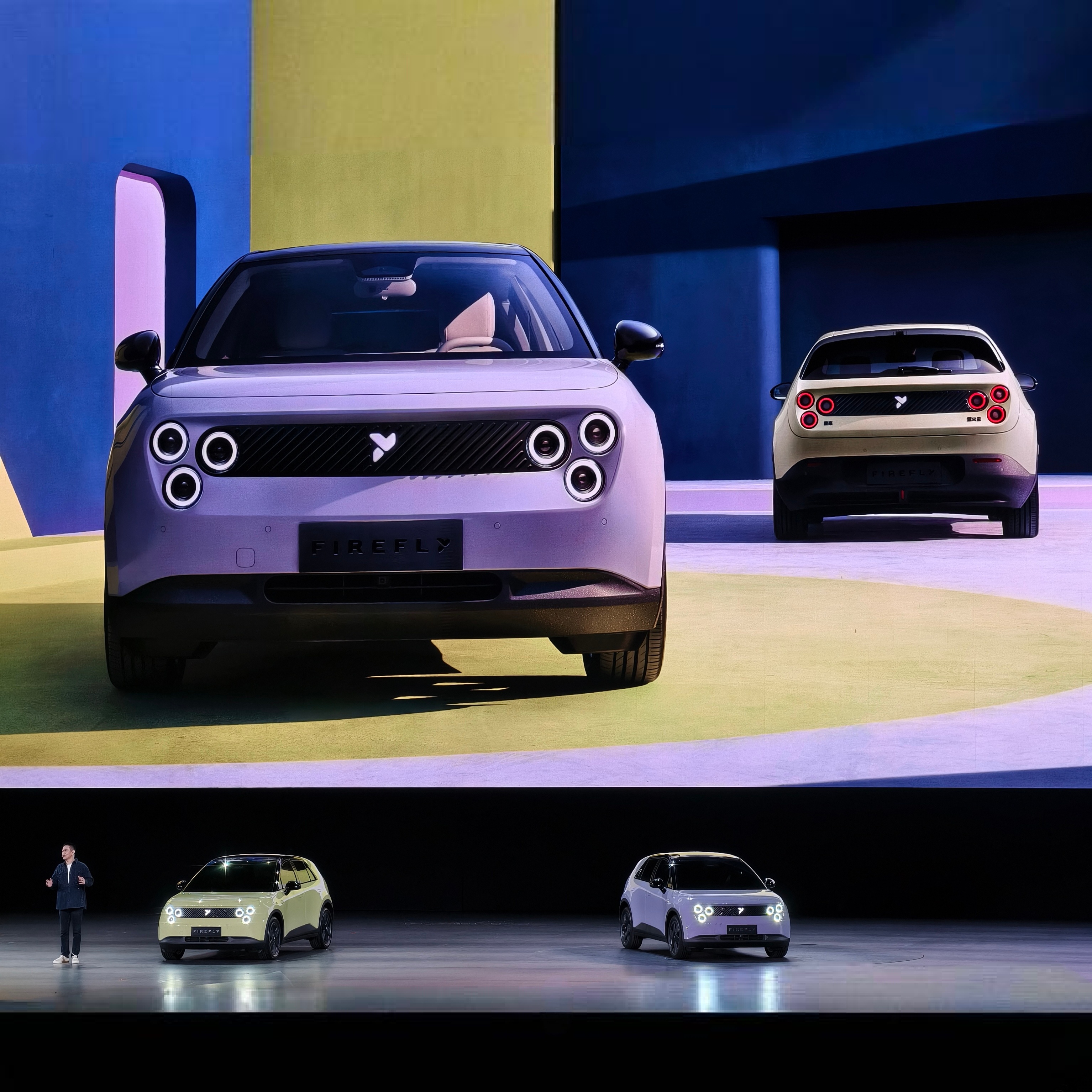 15 万的蔚来萤火虫。🚗目前只公布了外观。应该不能换电，感觉主打国外市场。这价