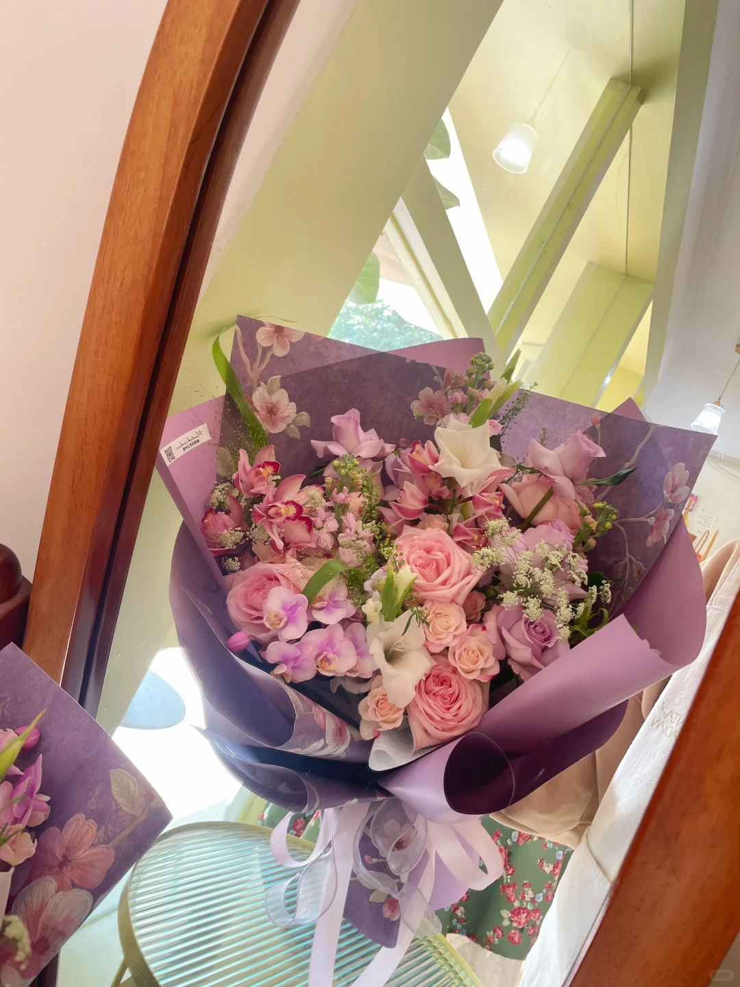 紫粉色系花束💜