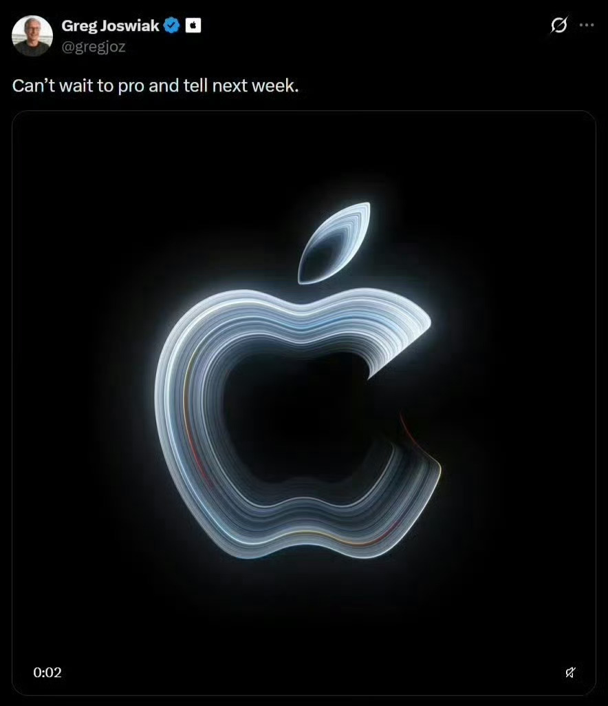 苹果本月第2场发布会定档苹果又有新品发布会了，有触屏 MacBook Pro、1