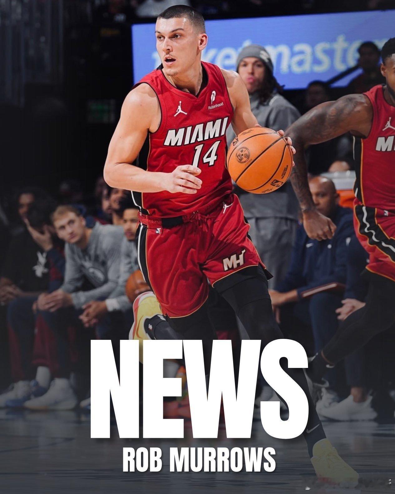 据记者Rob Murrows报道，热火￼后卫希罗￼目标是在11月17日主场对阵尼