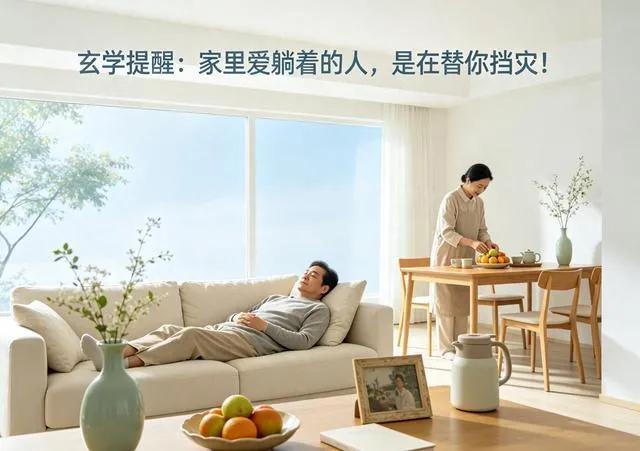 玄学提醒：家里爱躺着的那个人，或许正在默默替全家人挡灾

民间流传一种玄学说法，