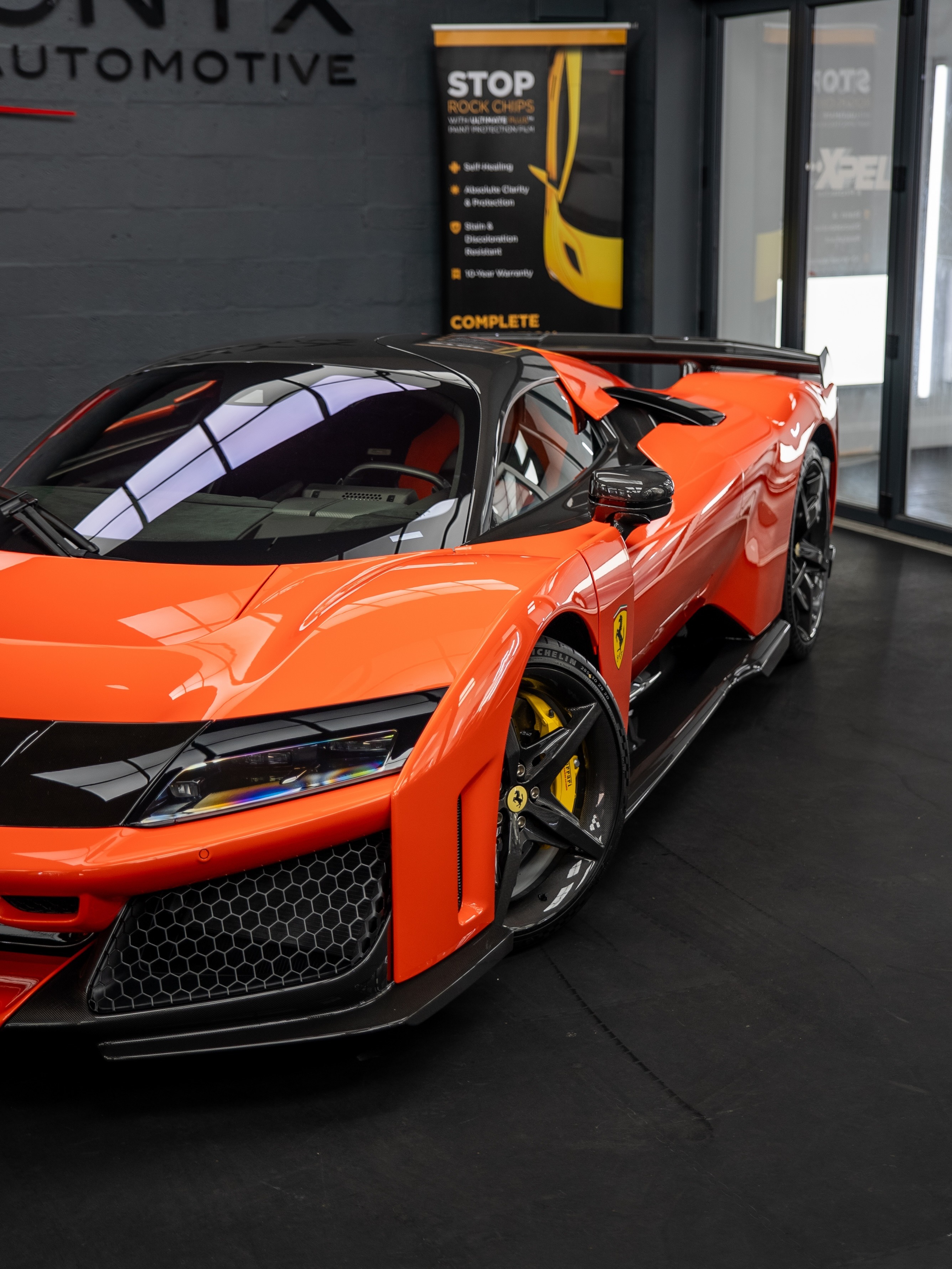 Ferrari F80油漆 “Lucky Orange” 