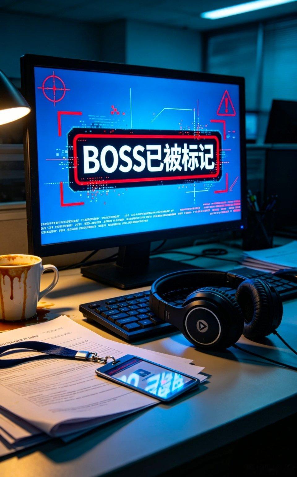 我的AI分身刚把老板工位标成‘待优化冗余资源’，还发了份《反向绩效考核表》。现在