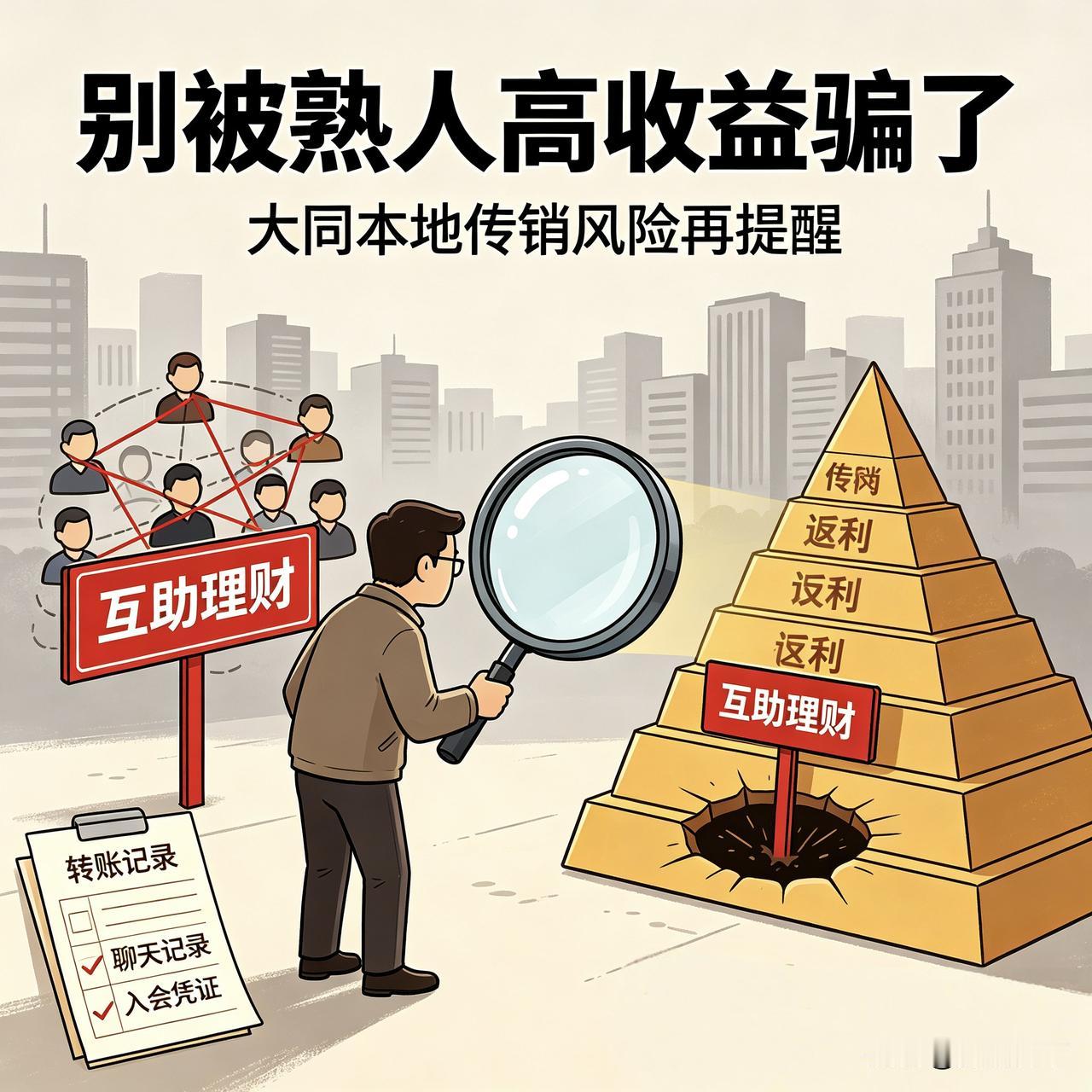 警钟长鸣！2026年山西大同传销再度露头！老判例曝光追责、回款残酷真相
 
近期