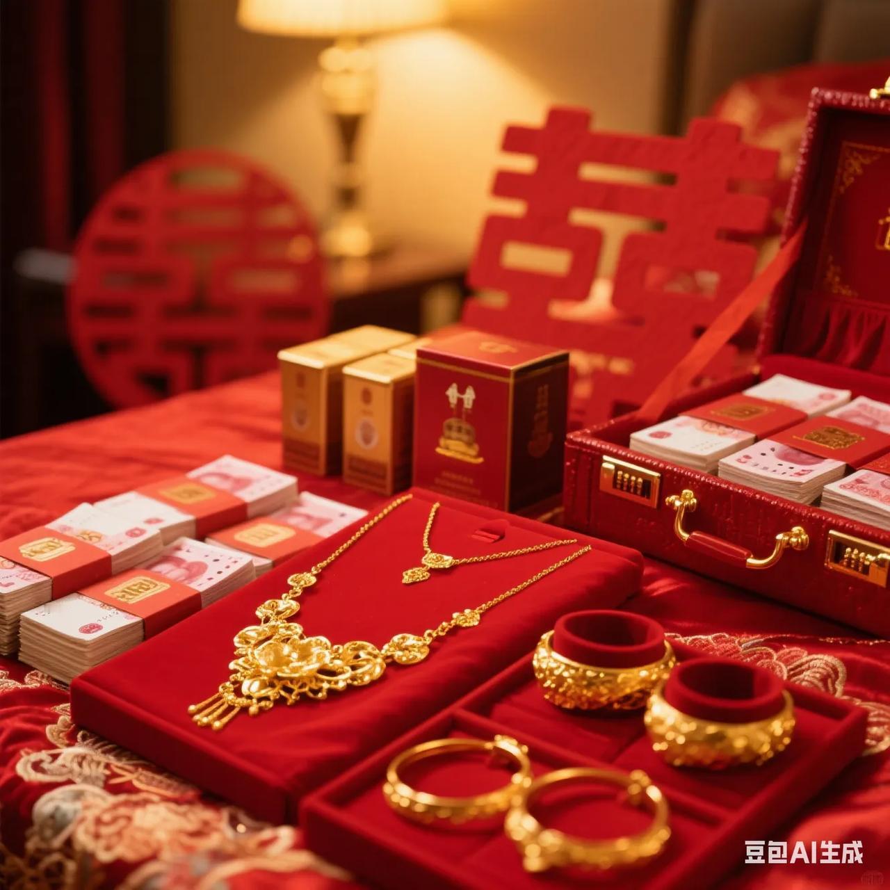 男人不愿意给彩礼就是不爱你，那父母不给嫁妆也是不爱你！

“我父母含辛茹苦把我养