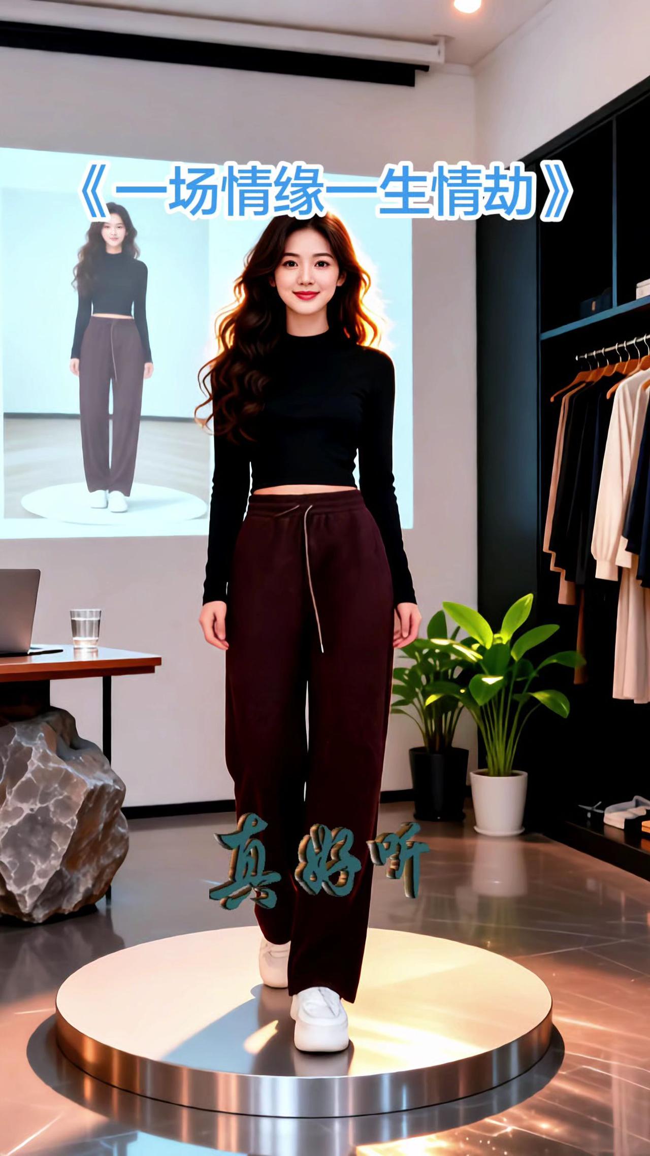 穿搭穿搭 时尚女装每日分享潮流穿搭弯刀阔腿裤