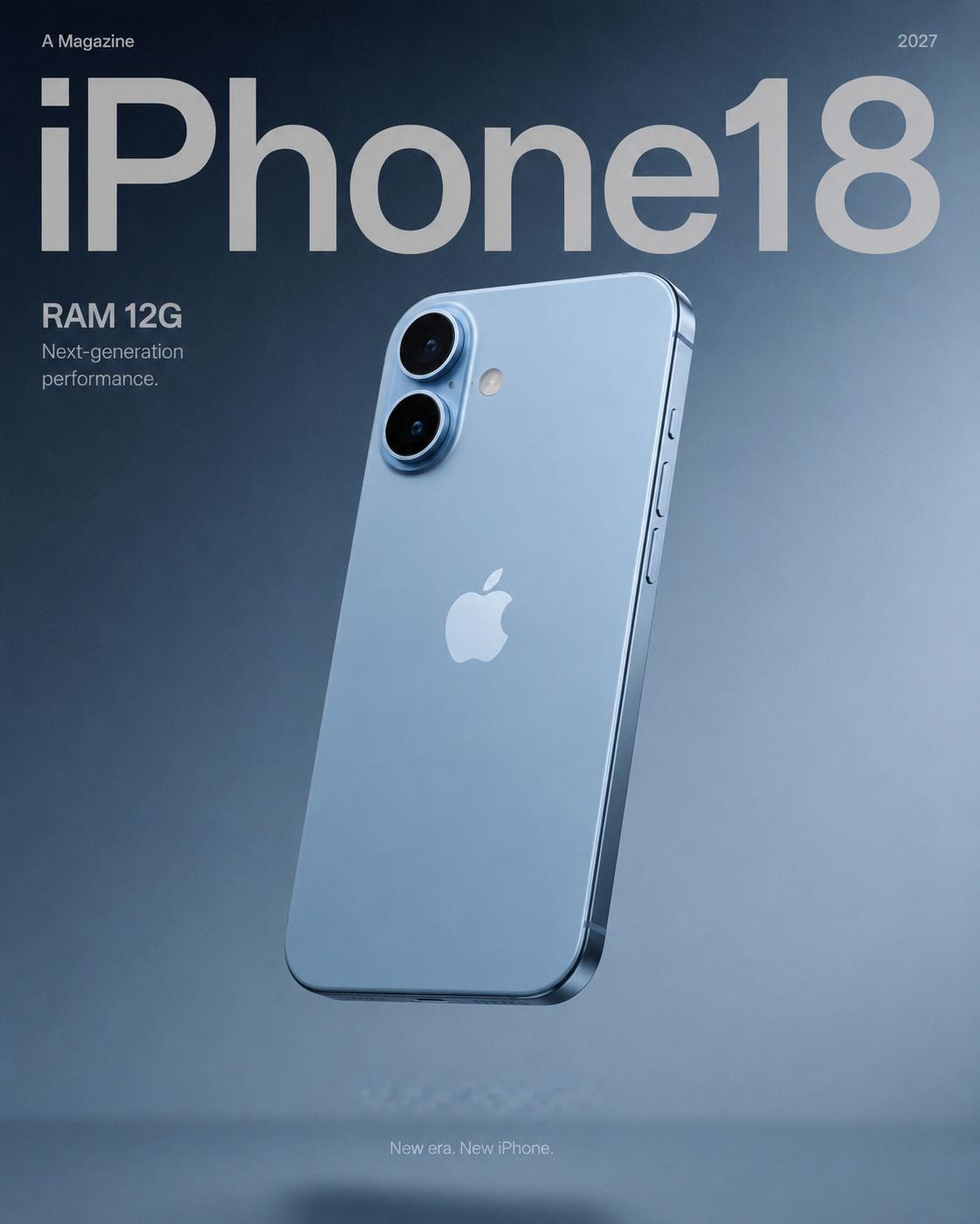 卧槽？据说 iPhone18 标准版是 12G 运存？苹果这是要梭哈了，标准版上