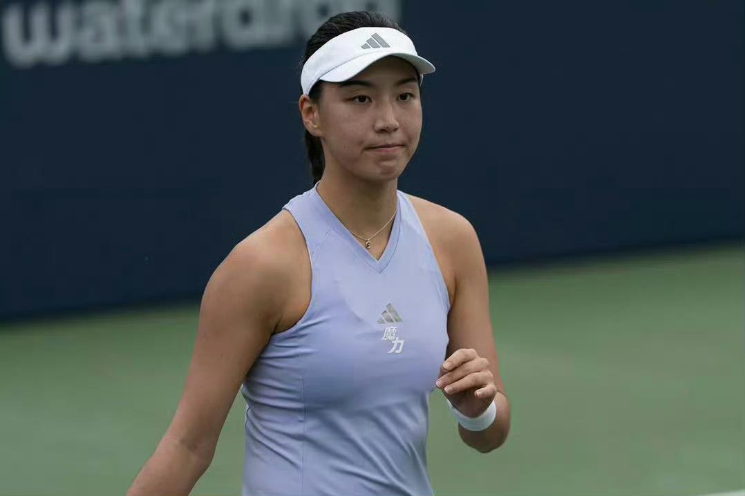 WTA1000辛辛那提赛第二轮，中国金花王欣瑜3-6、6-1、6-4逆转克罗地亚