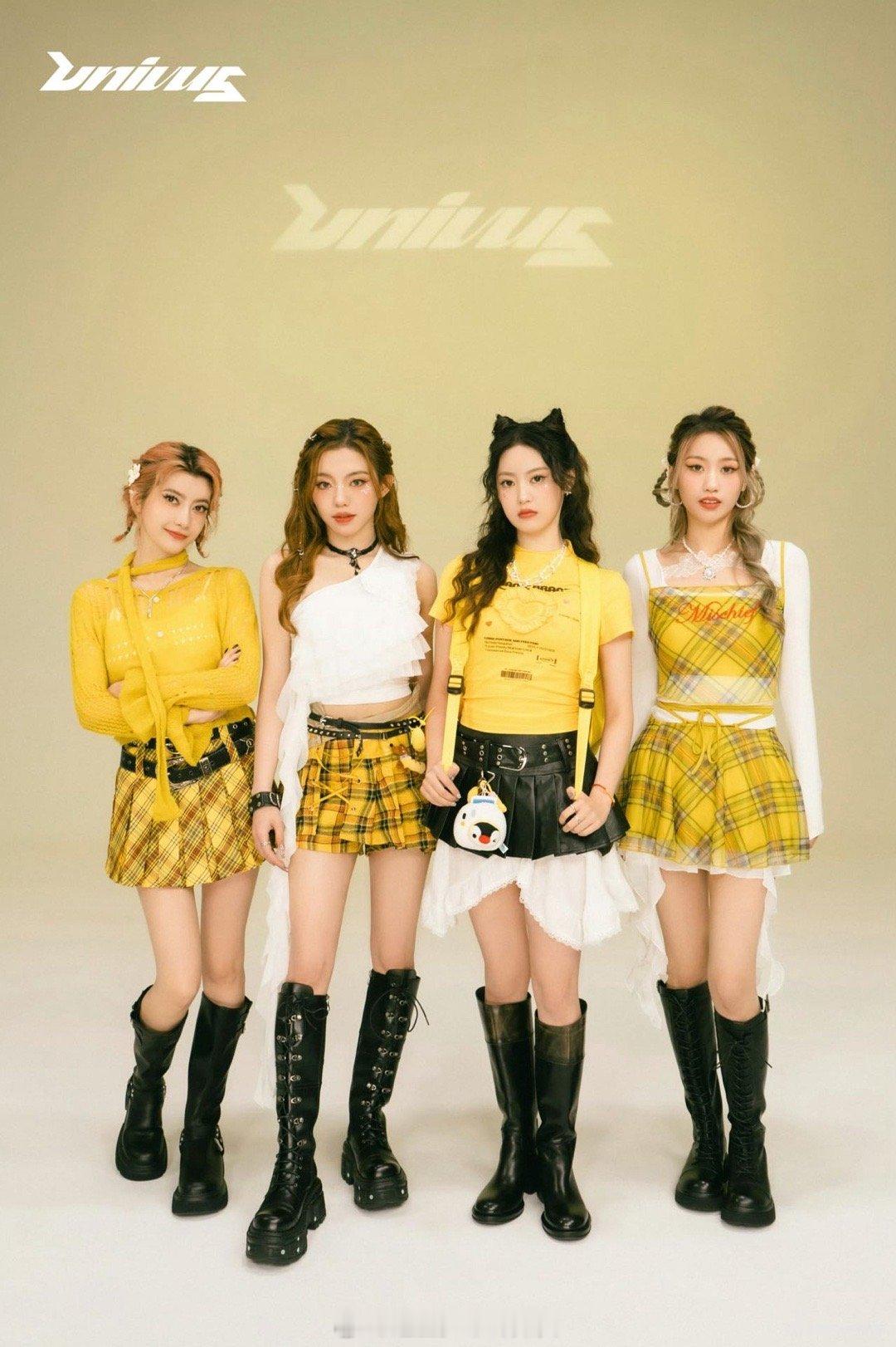 内娱女团也有复古disco了 任何一个人没有听过univu5女团新出的复古dis