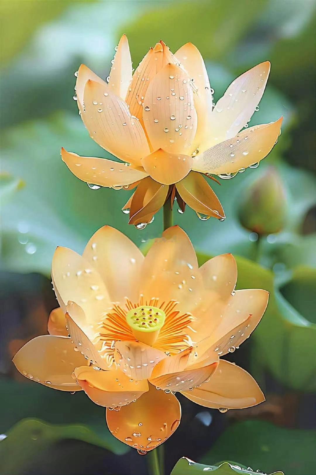 据说见到此花者都会好运莲莲 