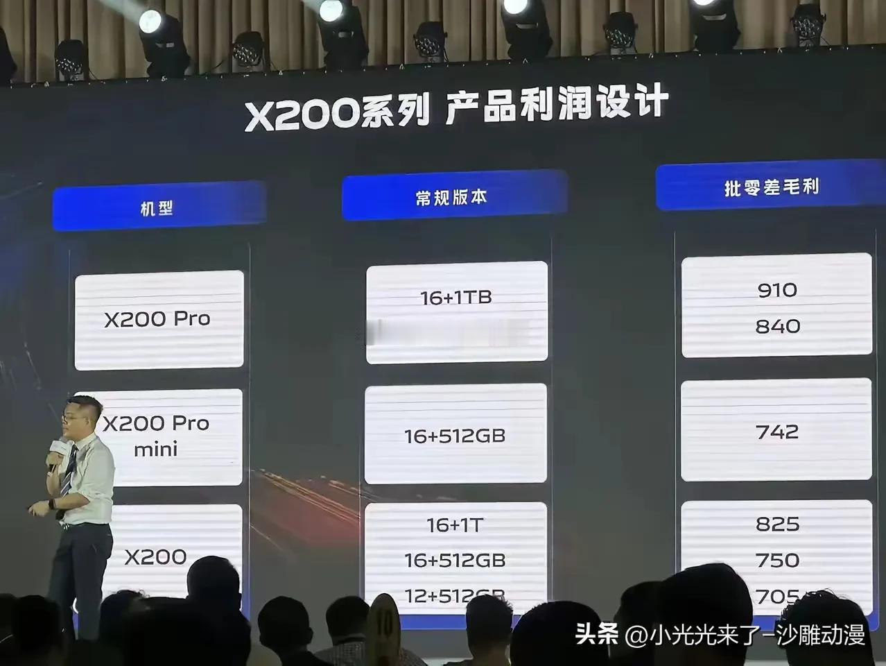 都说vivox200系列今年涨价卖得贵，vivo高管表示错怪我们了，我们一台利润