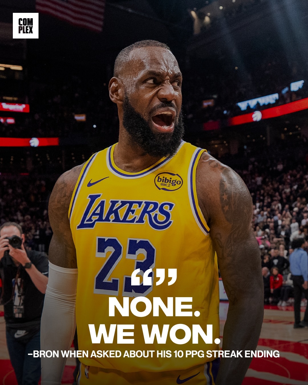 “很多事情归根到底都是时间问题”詹姆斯 (Via “Conkeror”) 