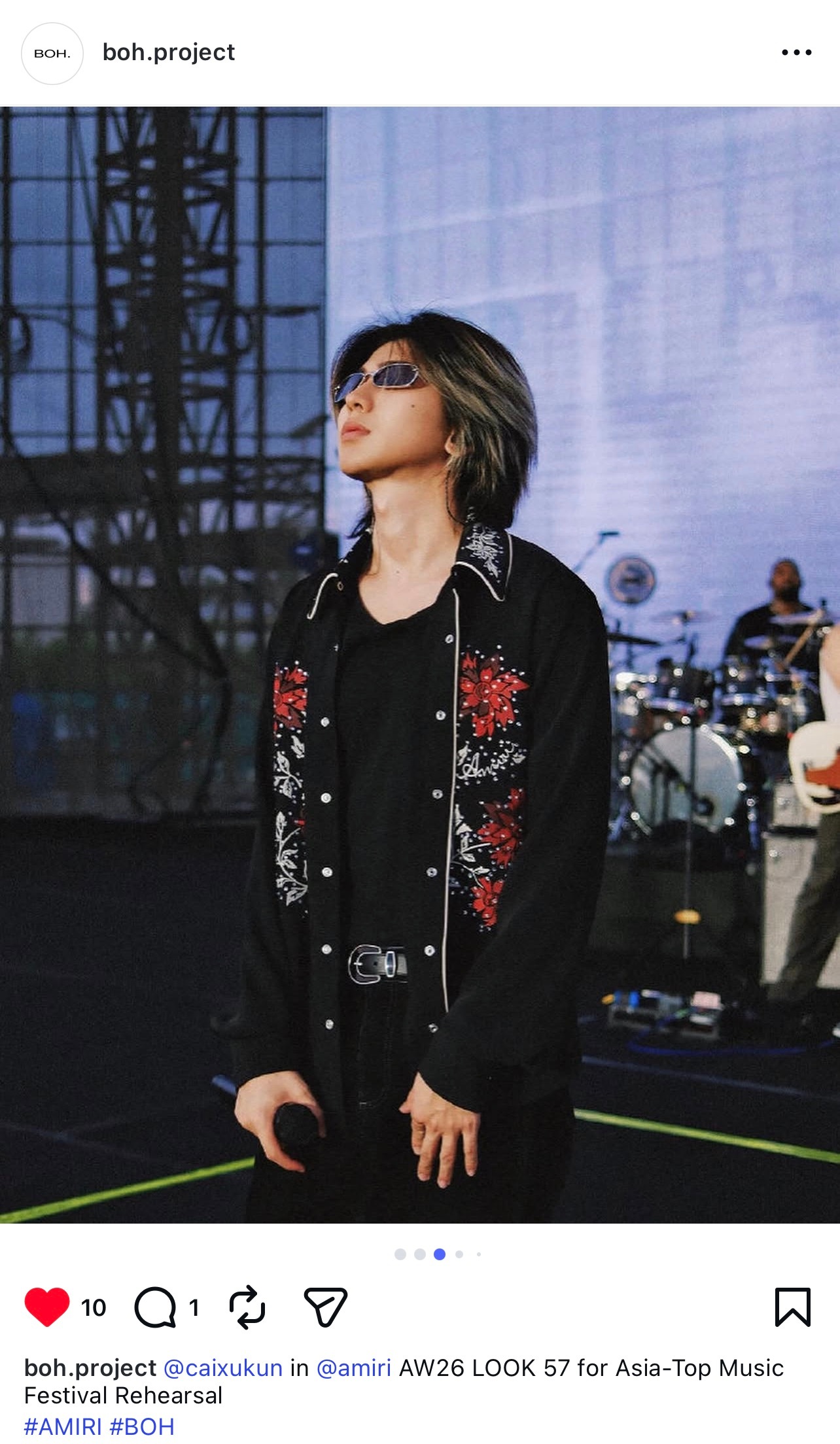 asiatopmusicfestival cxk 蔡徐坤马来西亚音乐节Boh p