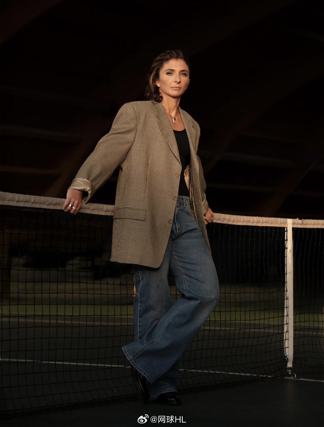 埃拉尼拍的宣传图，你觉得如何？网球talking大会