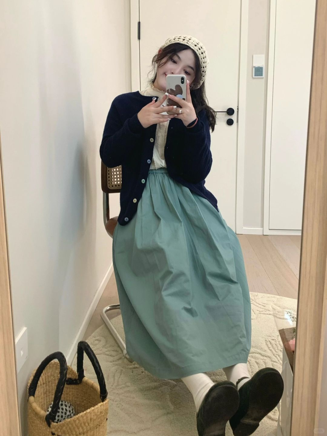 🐈‍⬛👗👒｜彩色扣子有点田园女孩