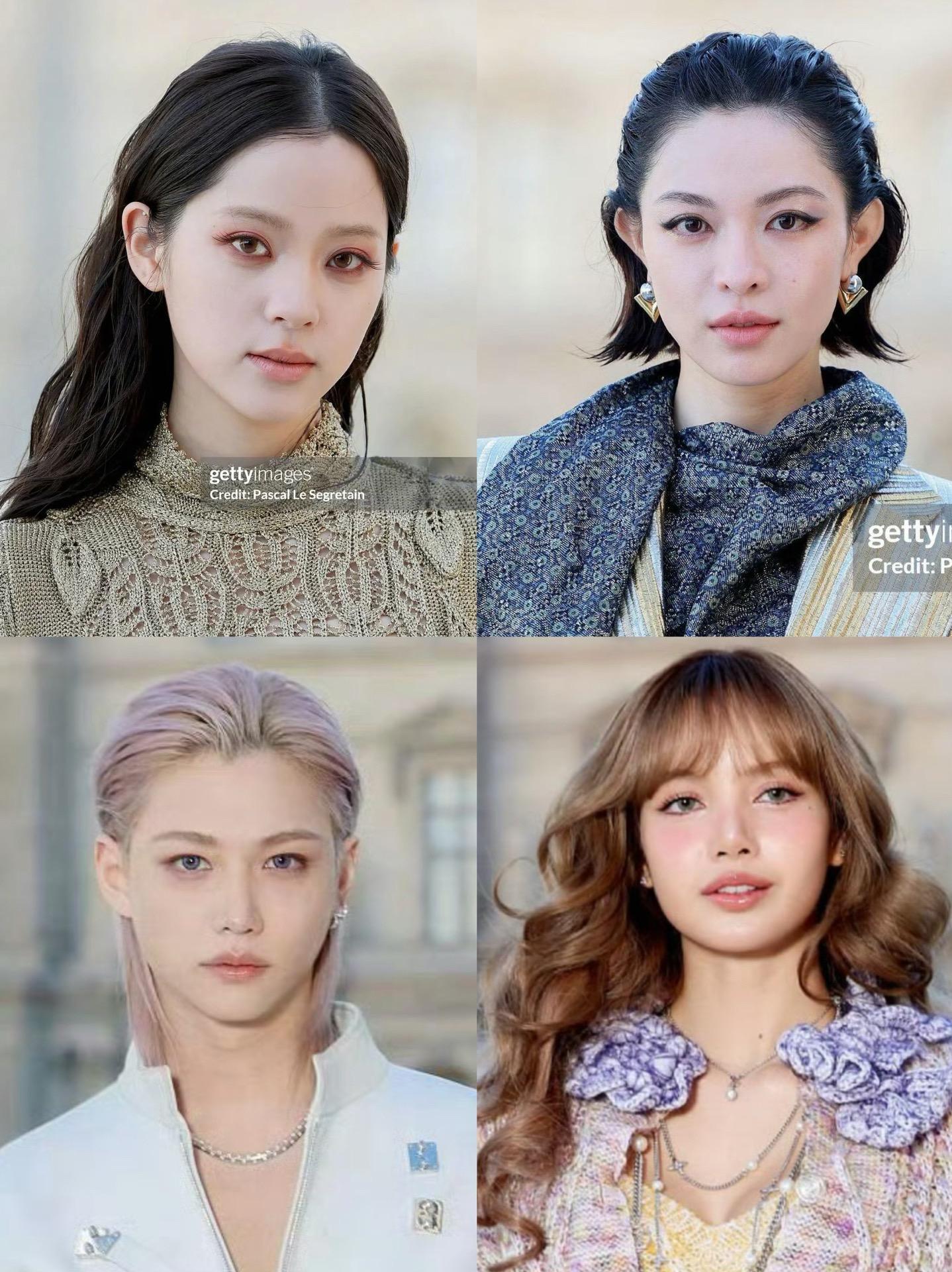 LV大秀明星生图。LV大秀明星生图 Lisa，钟楚曦，欧阳娜娜，赞达亚...