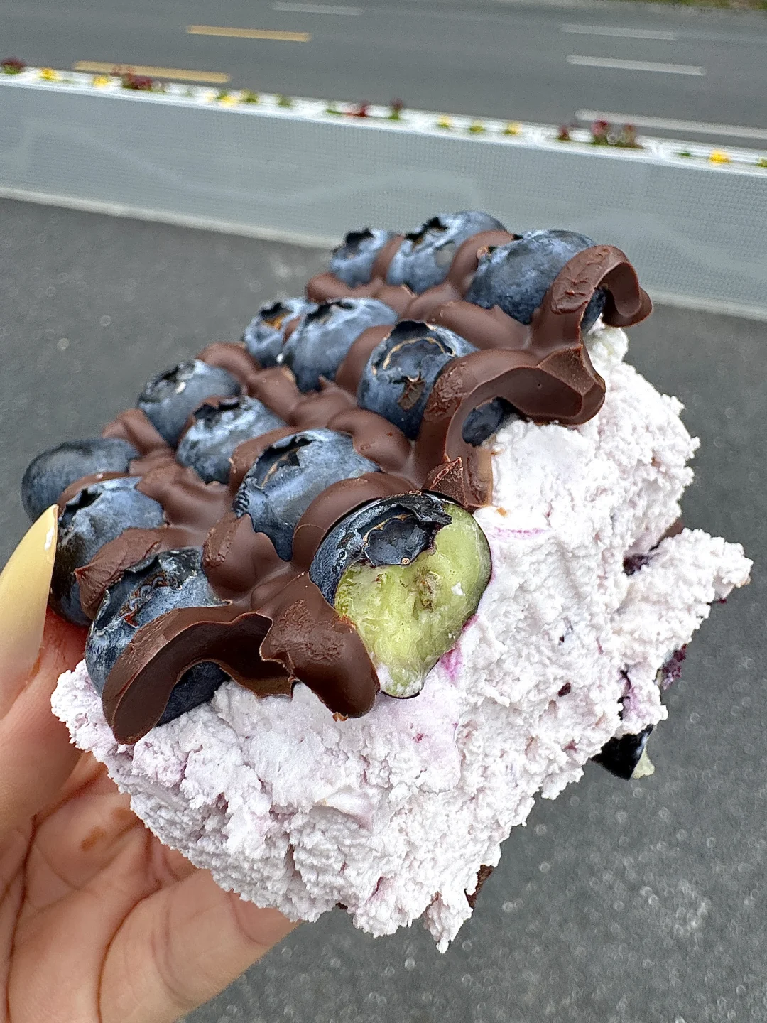 拜见杭州蓝莓巧克力酸奶板砖大王！！！🥹🥹🥹