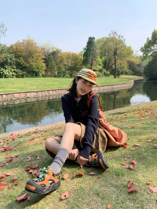 郊游day☀碰到可爱小猫🐈