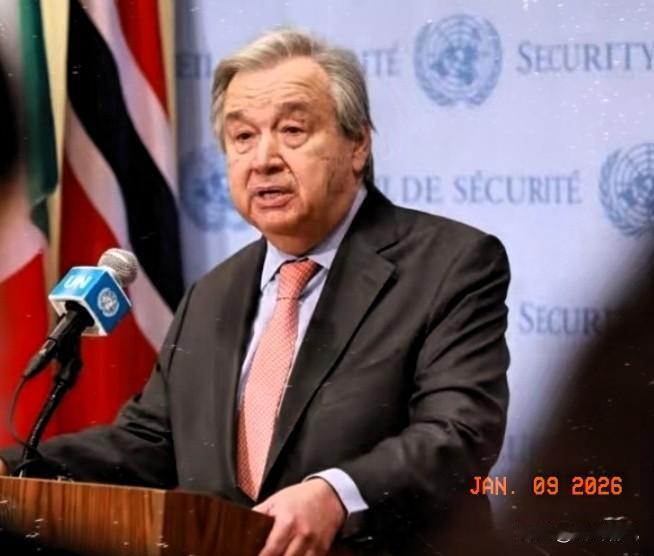 一夜之间，态度大变，一向温文尔雅的联合国秘书长古特雷斯也绷不住了，直言对美国总统