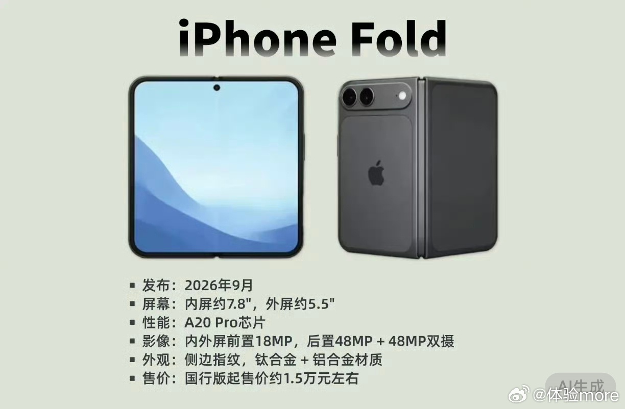 26年折叠手机能普及吗普及用一个量来表征的话应该是份额，即使解决了手感、续航、屏