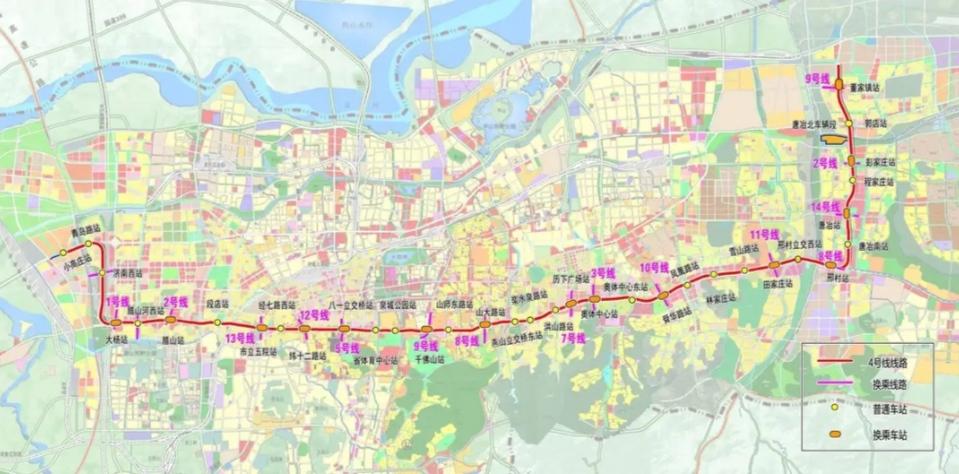 济南地铁4号线、6号线和8号线计划于2025年8月同步启动空载试运行，标志着济南