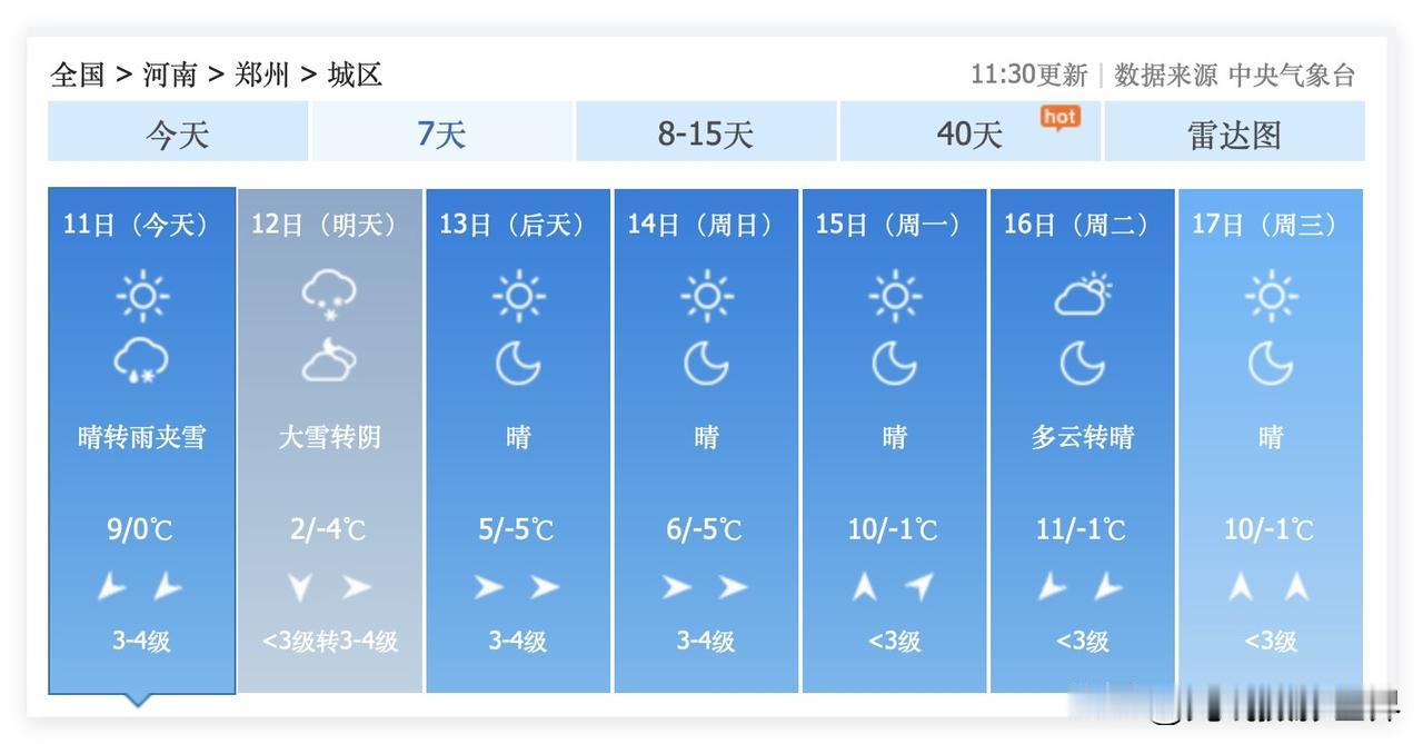 武汉的小伙伴们，12月12日，去郑州看大雪纷飞吧！武汉到郑州，这么近，那么美的大