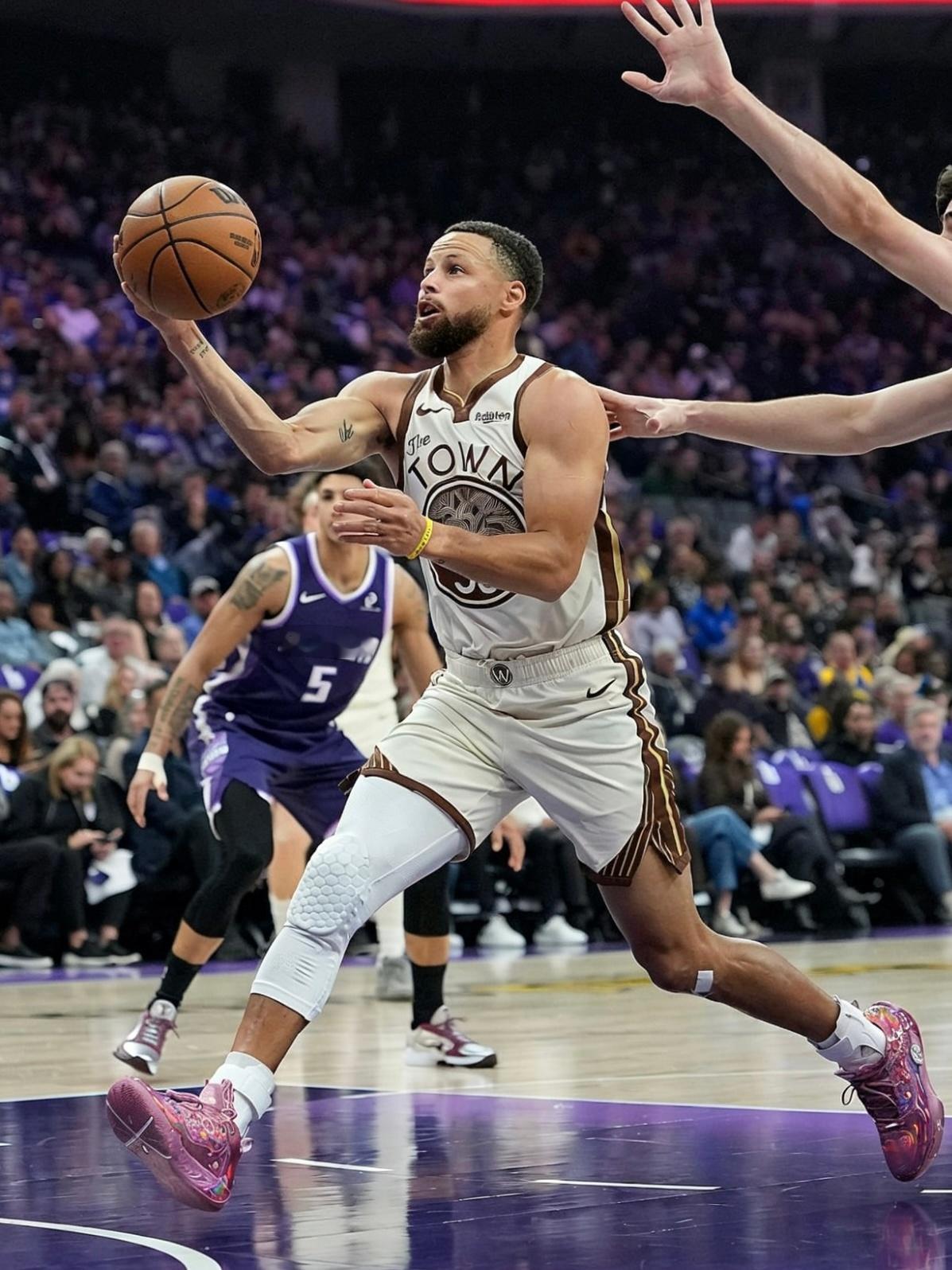 好穿 爱穿 亲友限定 真好看CurrySoleNews库里勇士vs国王