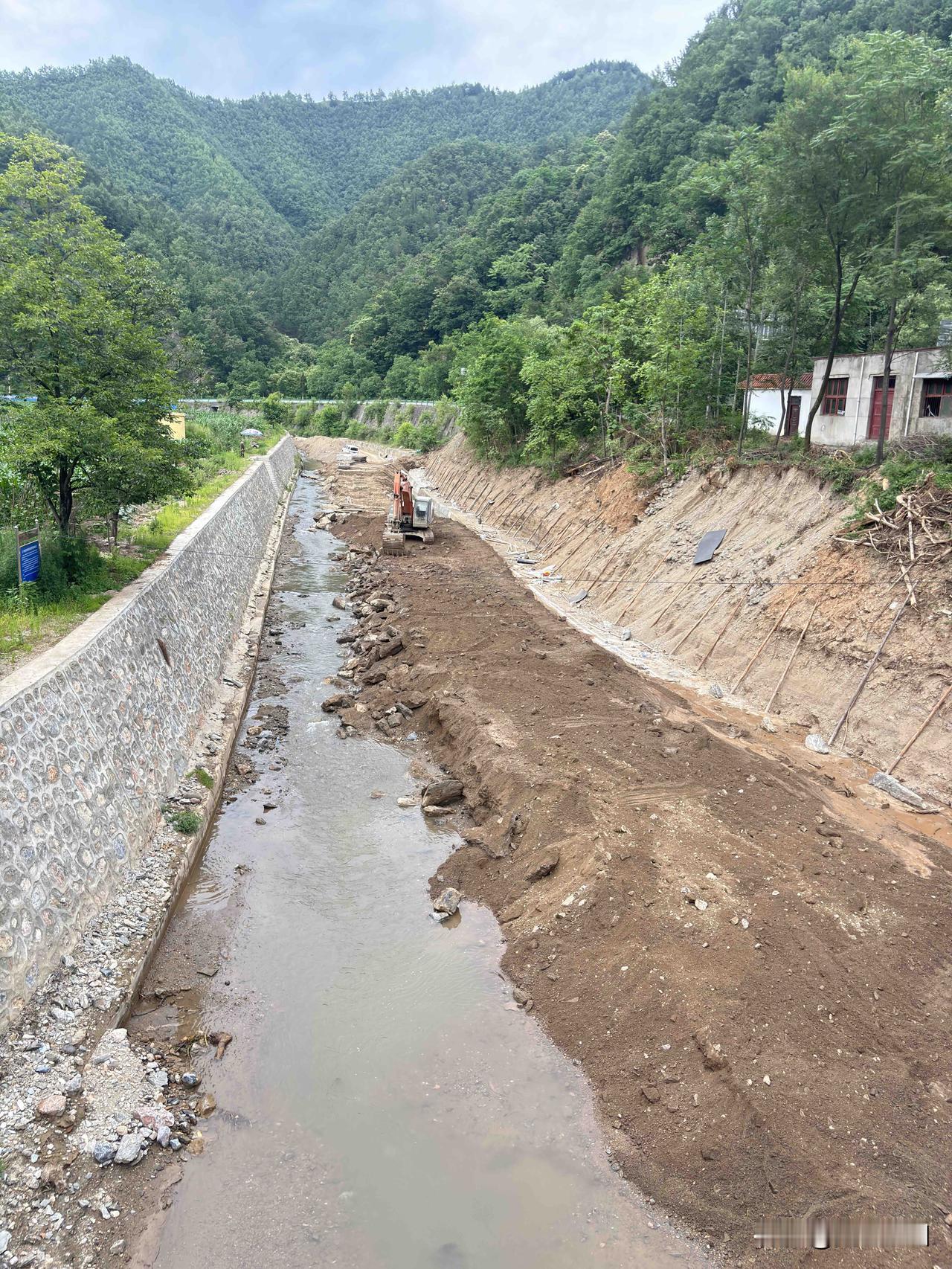 商洛红门河这里，河道改造，这个河叫什么名字呢？