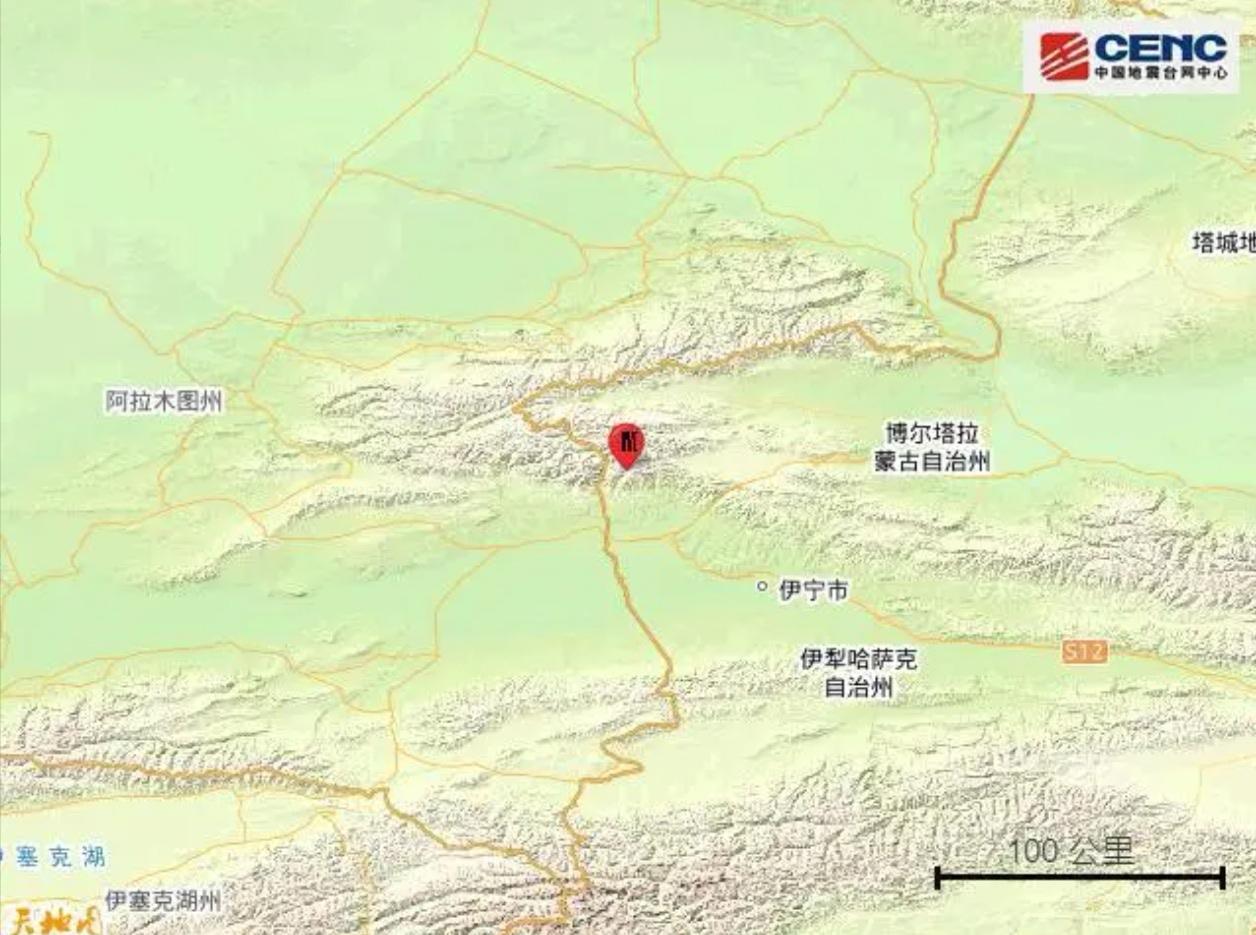 【半夜晃醒！新疆这地刚发生了4.8级地震！】

家人们，有没有睡不着的？来报个到