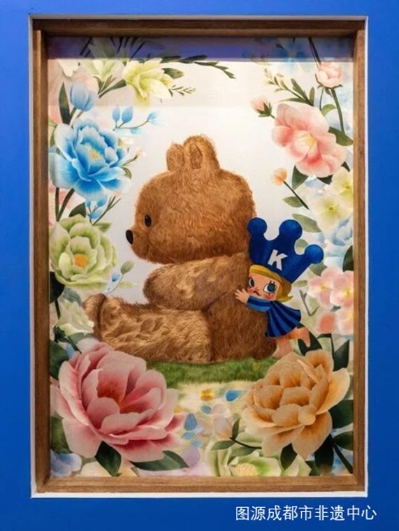 当千年蜀绣遇上潮流MOLLY，成都非遗传承人用半年时间“绣”出跨界新高度


3