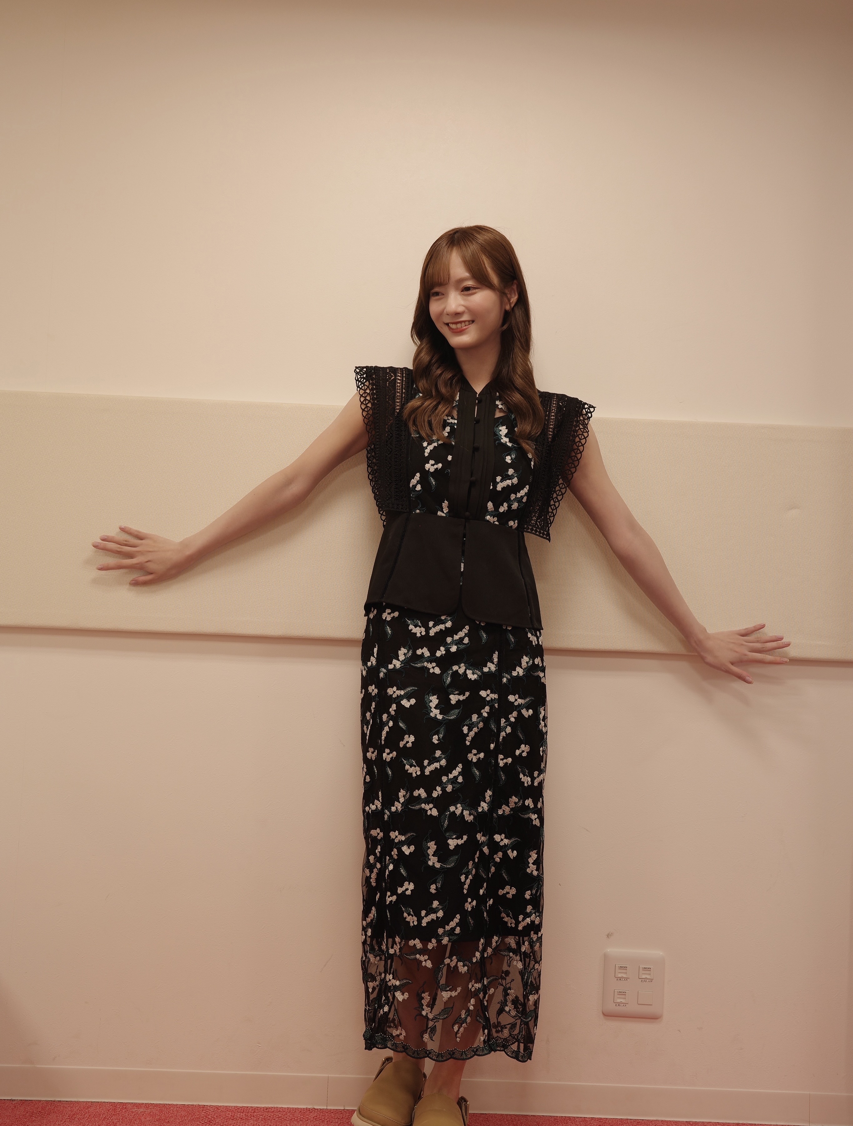 田村保乃「👗❤︎ワンピース LILY BROWN  靴 SNIDEL / UG