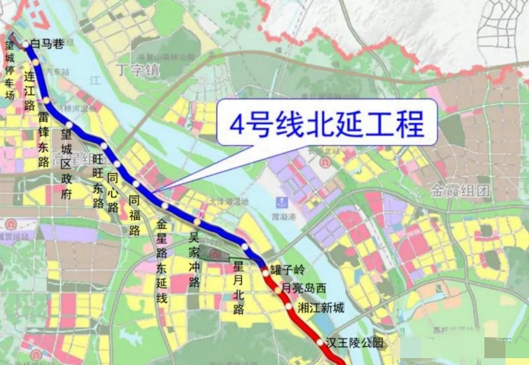 建设提速！长沙地铁4号线北延线全线推进 望城融城骨干通道加速成型
 
2026年