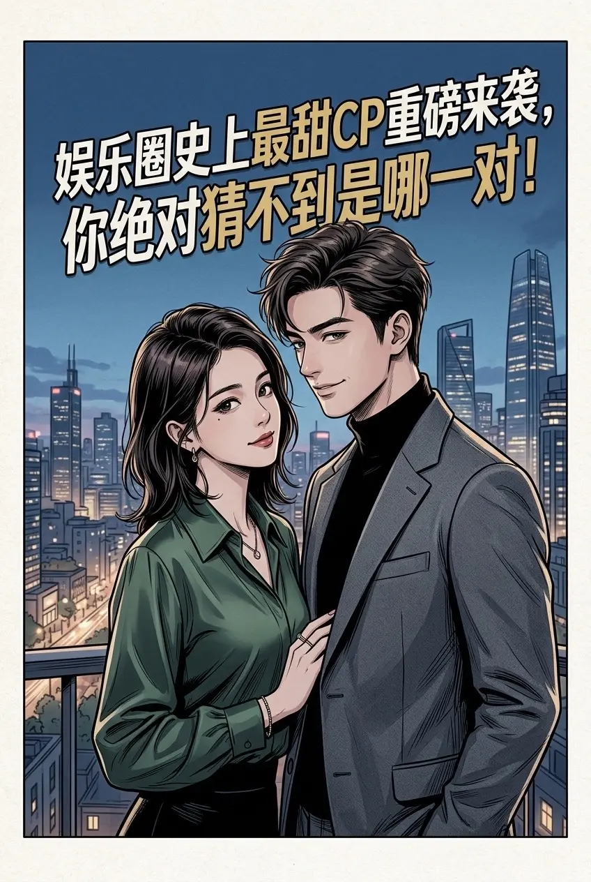 娱乐圈史上最甜CP重磅来袭，你绝对猜不到。是哪个