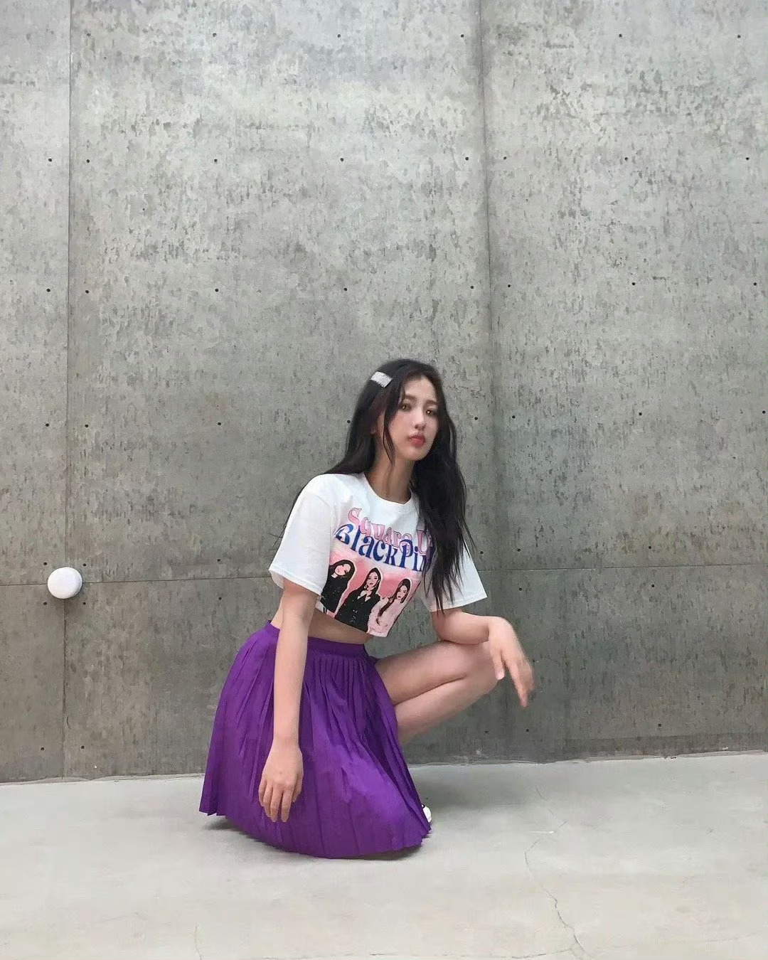 虞书欣  2019.6.12鱼头我的Blackpink T 安排上啦💜T ：b
