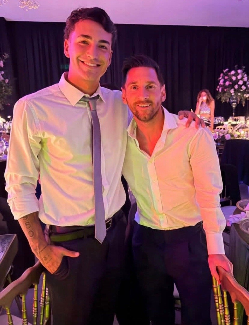 梅西在蒙得维的亚🇺🇾的派对上梅西迈阿密国际超话