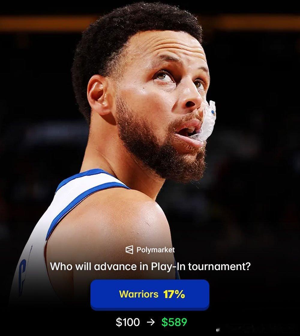 NBA  根据Polymarket的数据，Odds to make it thr