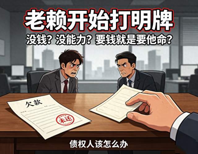 欠债不还还理直气壮，老赖摆烂式赖账，到底拿他们怎么办？