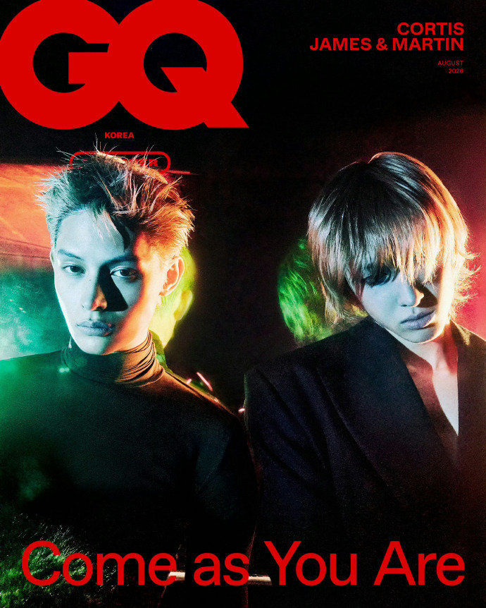 赵雨凡James × 马丁Martin  GQ Korea 八月电子封面大片，双