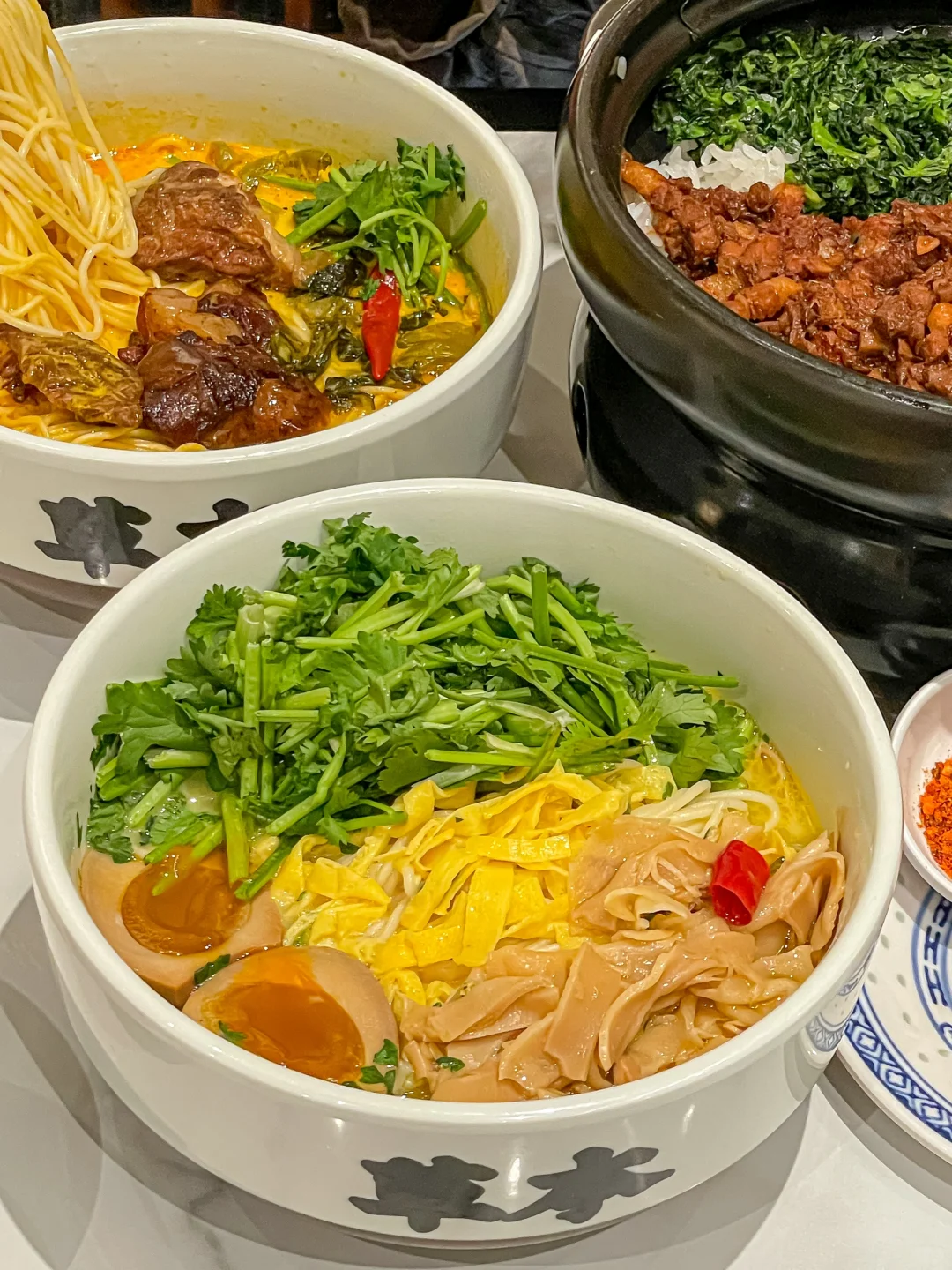 和府捞面你过分了啊🔥半碗香菜半碗面？