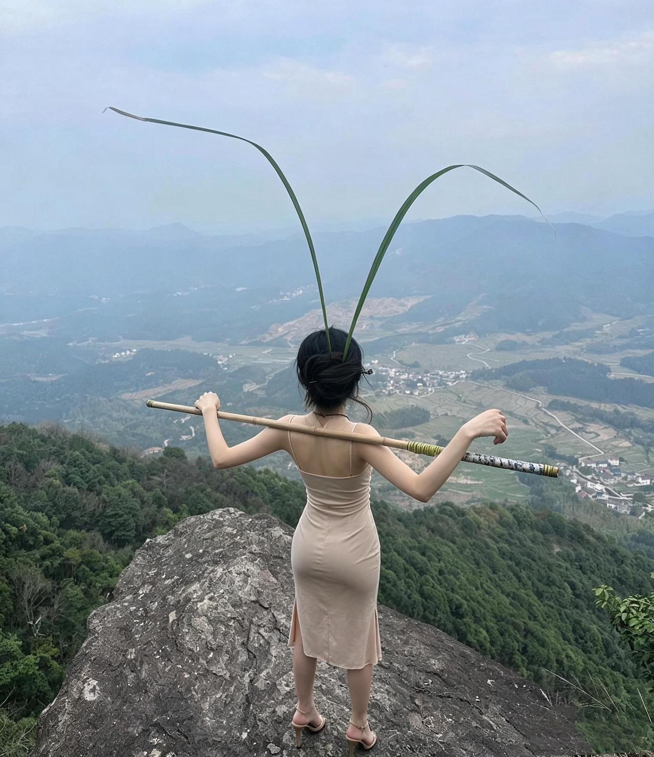 我自向天笑