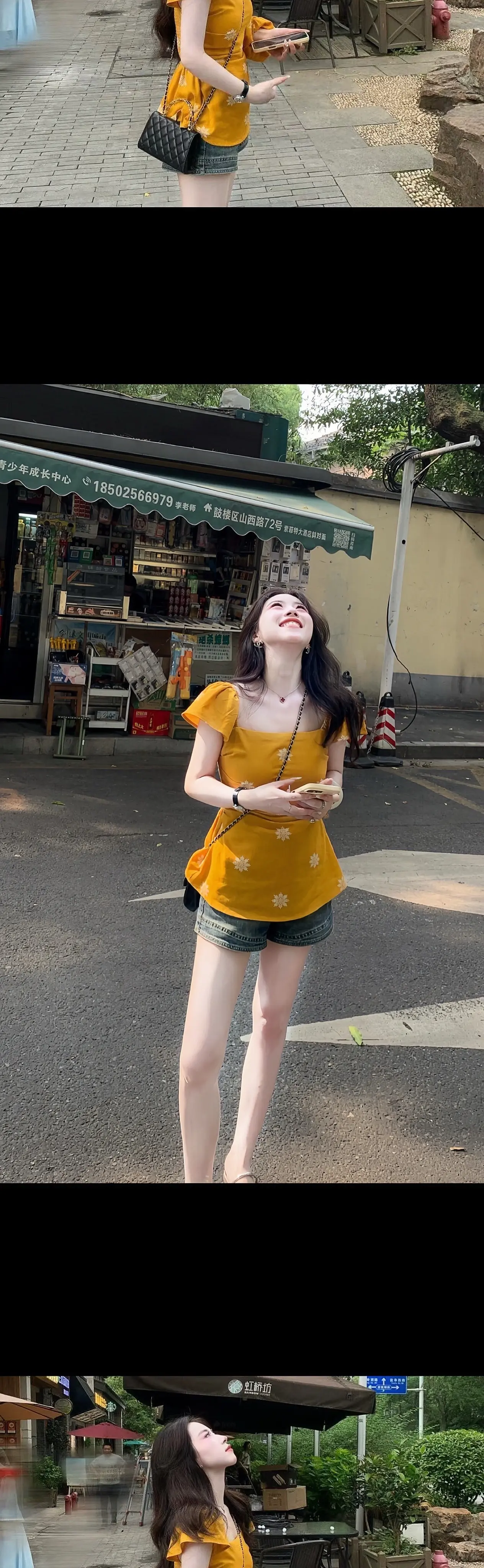 韩系复古风穿搭