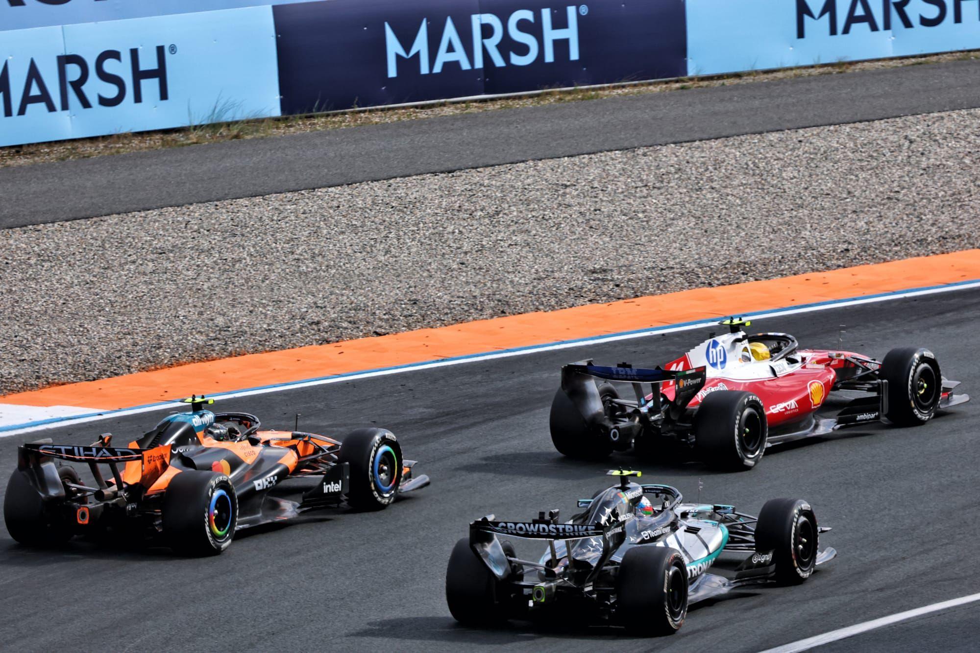 F1 到目前为止，梅赛德斯车队采取了与竞争对手不同的升级策略。相比很多其他车队，