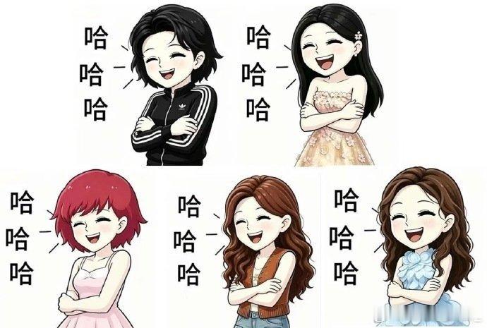 徐洁儿为什么用乌兰图雅当头像徐洁儿微信头像笑不活了，这微信小图缩成一团还真挺像，