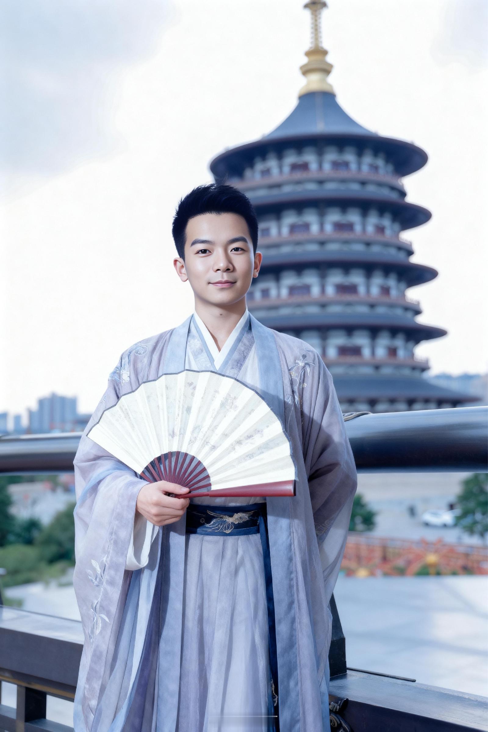 国庆“云旅游”被我玩明白了！超级小爱给我生成了旅游照 🏞️不用人挤人，照样晒到