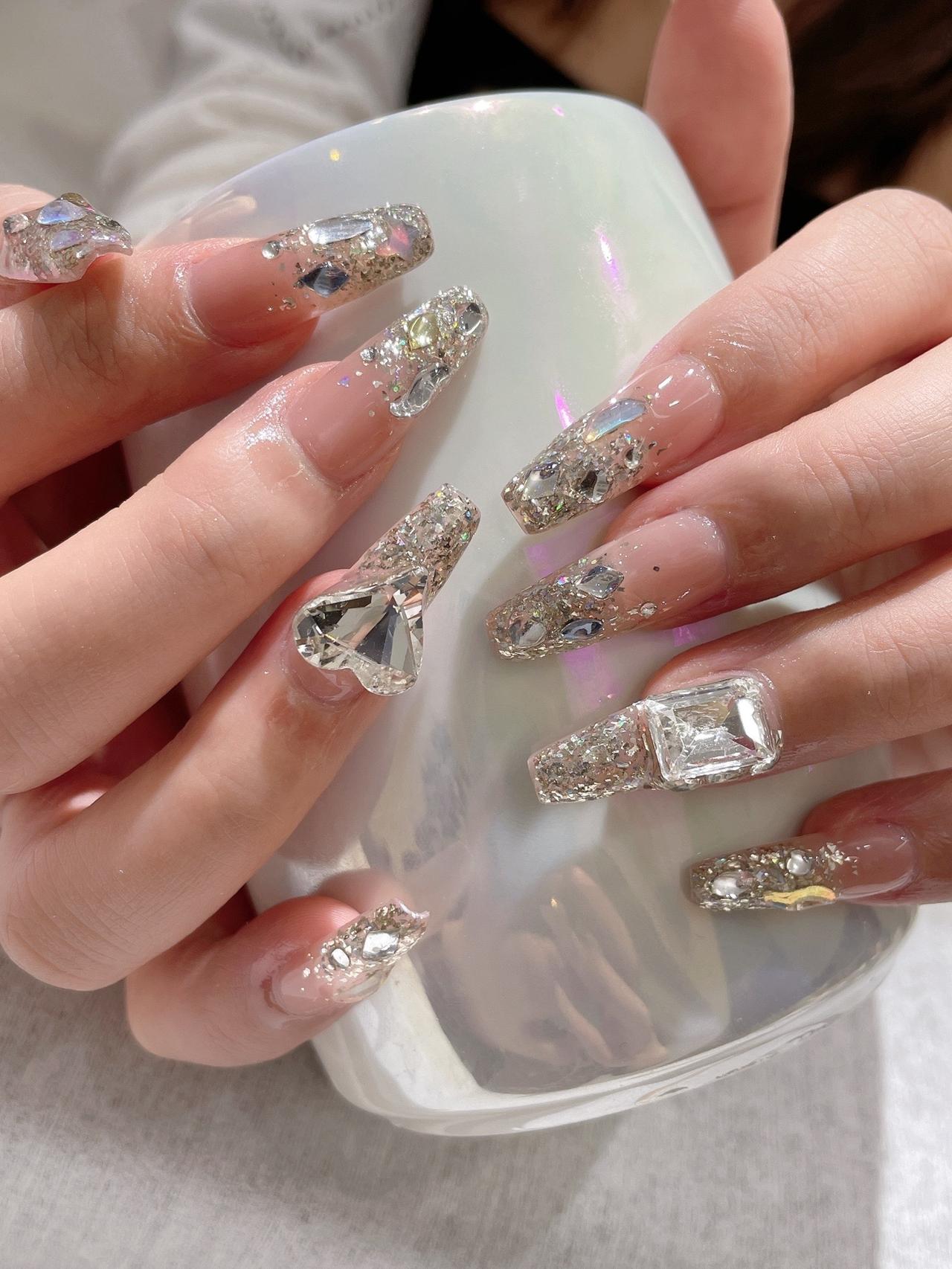 #初春氛围感美甲 #美甲抖音团购 #人气美甲美睫店铺推荐 #新做的指甲 #仙女必