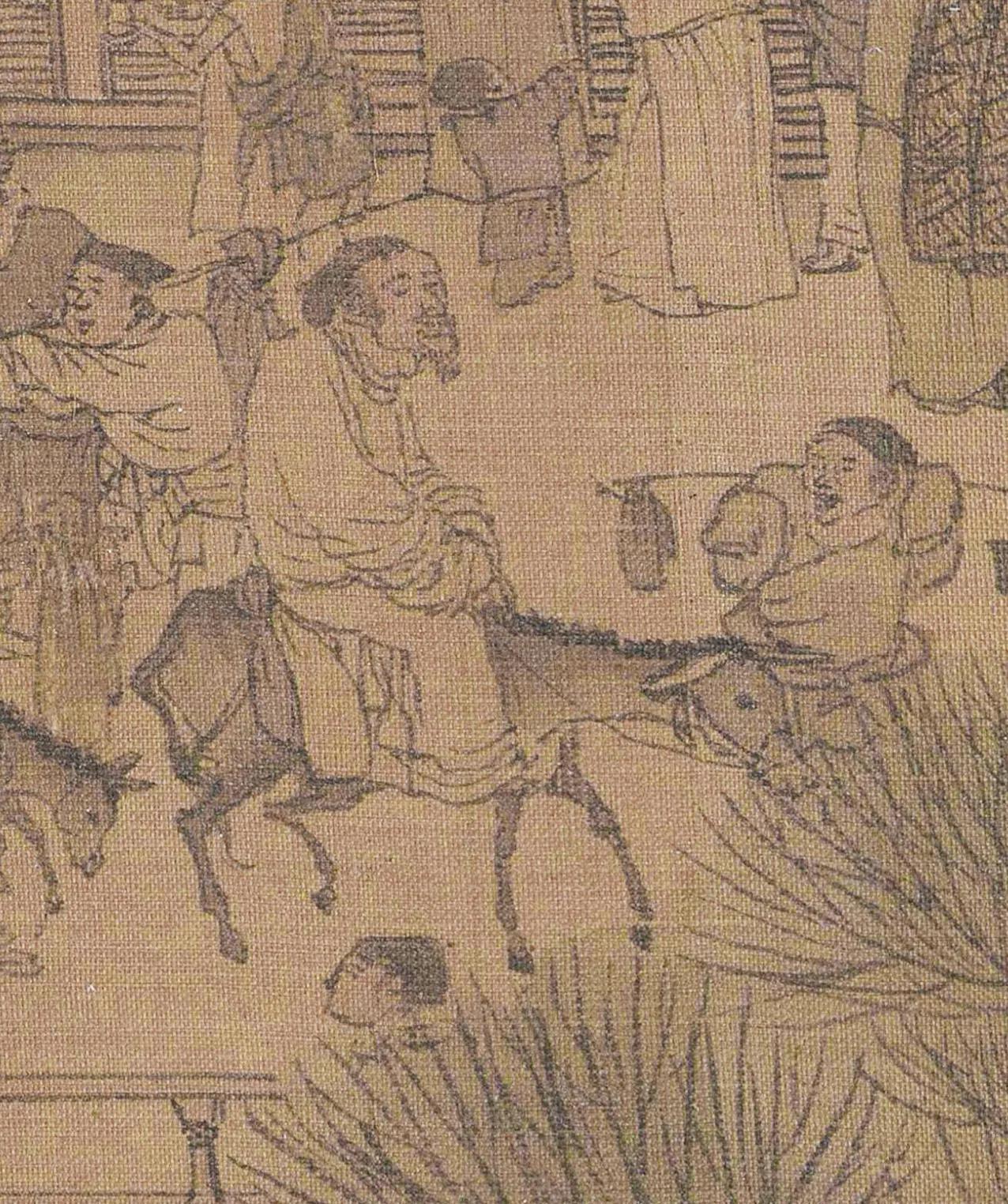 宋代绘画文人为什么偏爱骑蹇驴？
蹇驴，指步履迟缓、身形瘦弱的驴子，在宋代文人画里