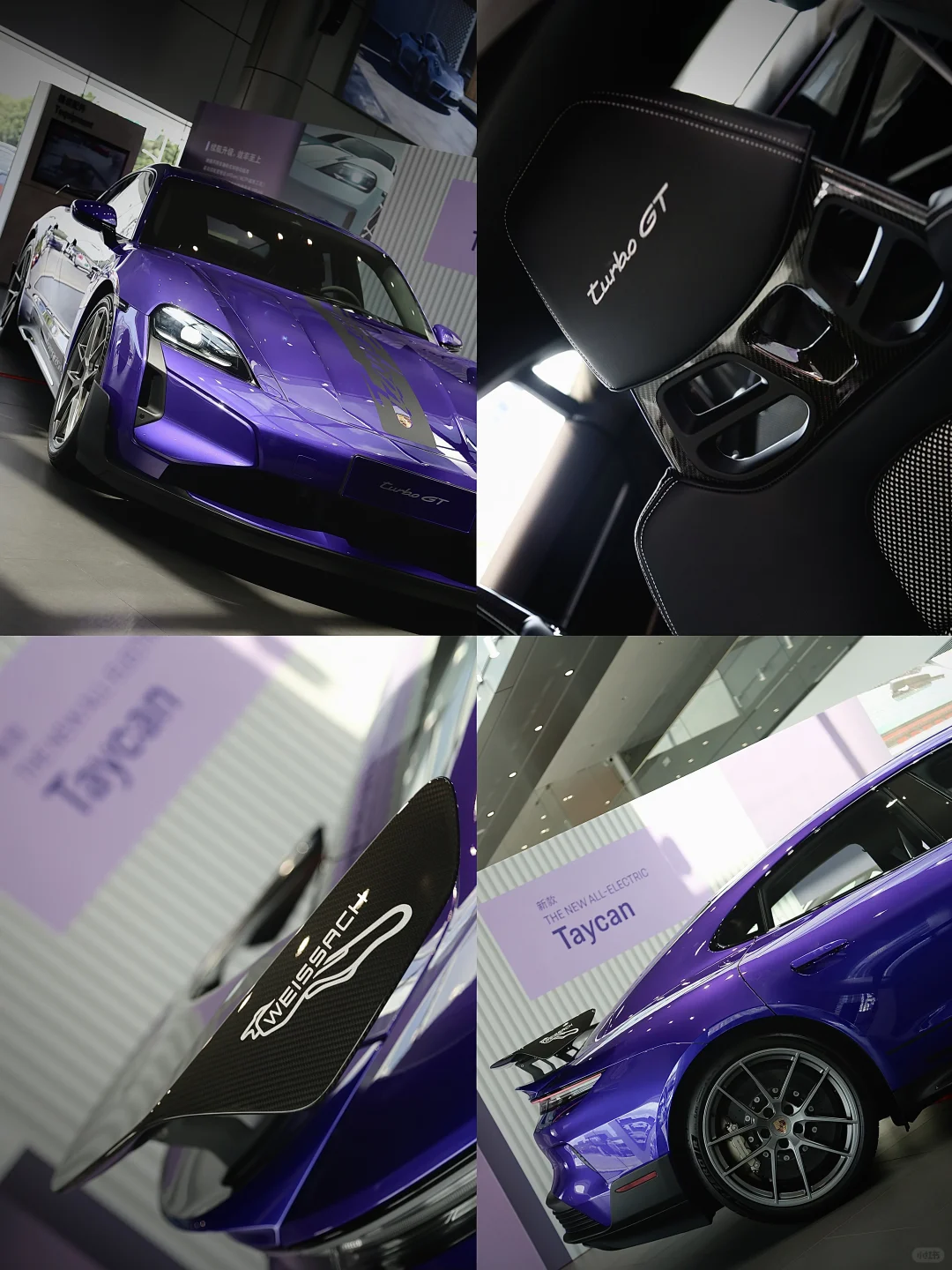 魏兹阿赫套件的Taycan  Turbo GT