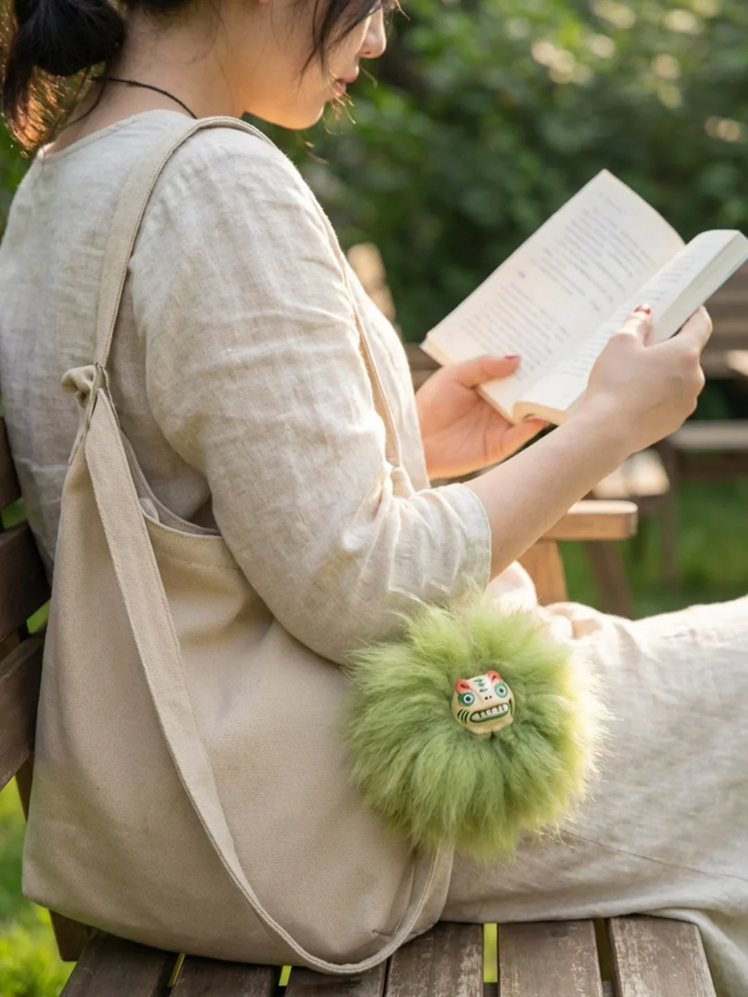 背了绿色皮老虎出门，被问了8次链接😍